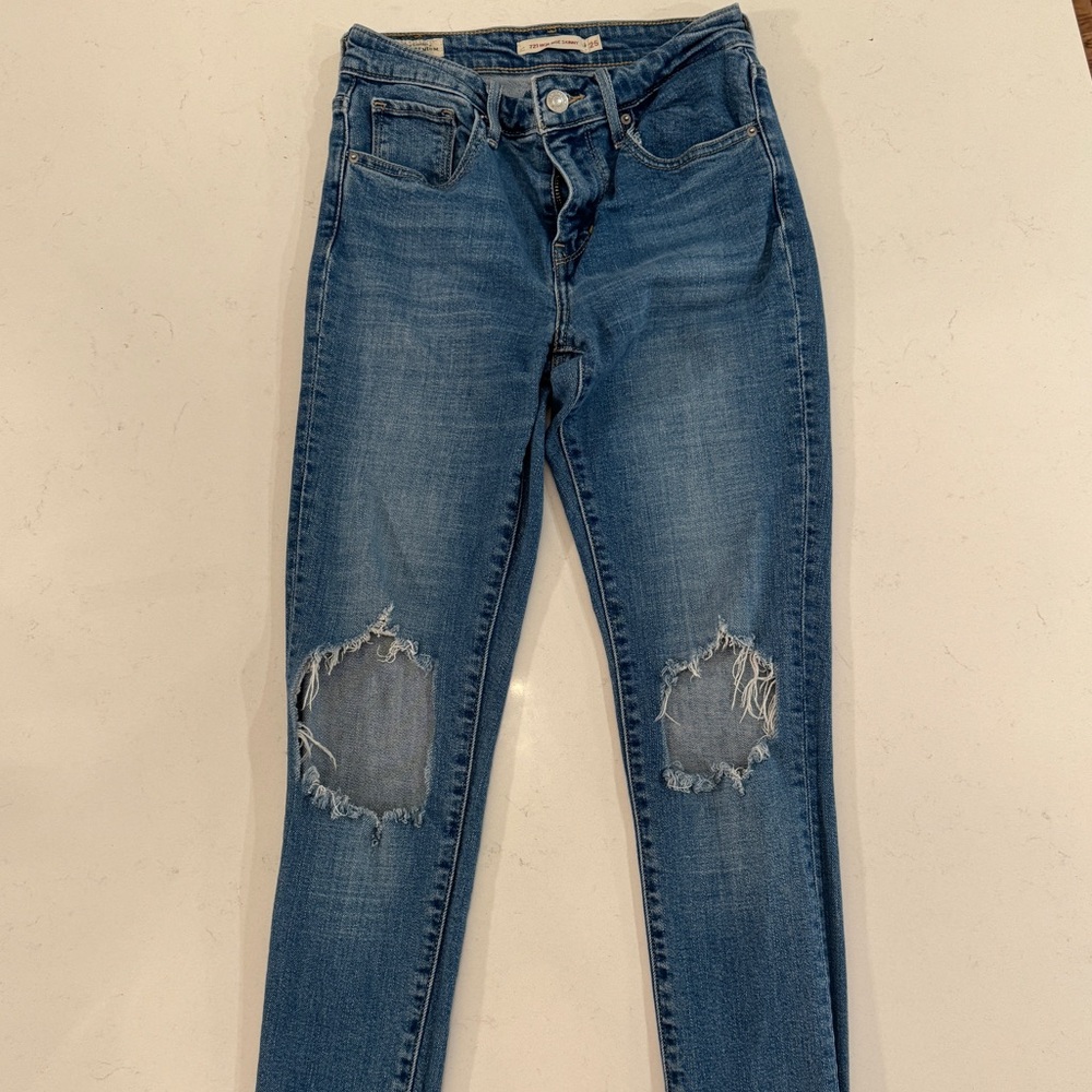 Levi’s premium high rise skinny